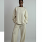 Womens Plus Size Minimalist Loungewear Two-Piece Set