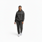 Plus Size Front Flap Hoodie & Jogger Pants