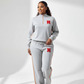 Chic Quarter-Zip Two-Piece Tracksuit Set