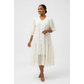 Boho-Chic Tired Midi Shirt Dress