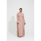 Elegant Mock Neck Modest Maxi Dress