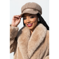 Women's Winter Teddy Fleece Beret Cap