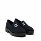 Chunky Sole Loafers Feature a Patent Finish