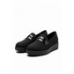 Chunky Sole Loafers Feature a Patent Finish