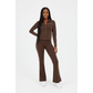 Women's Contrast Piping Active Tracksuit Set