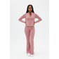 Women's Contrast Piping Active Tracksuit Set