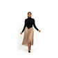 Elegant High Neck Long Sleeve Knit Top