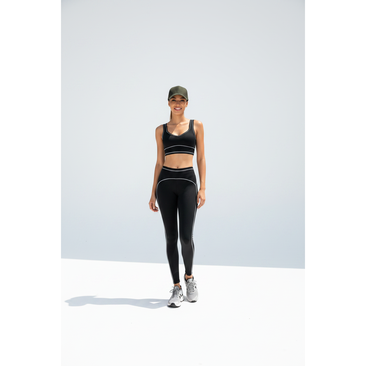 Seamless Activewear Sports Bra & Leggings Workout Set