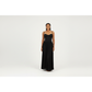 Ladies Lace Corset Pleated Maxi Dress