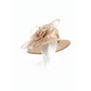 Wedding/Funeral Satin Occasional Bow Hat