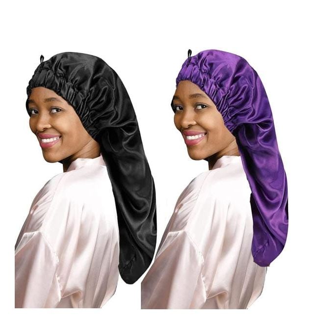 Jumbo Satin Bonnet for Braids, Locs & Curls
