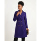 Ladies Double Breast Fashion Style Coat