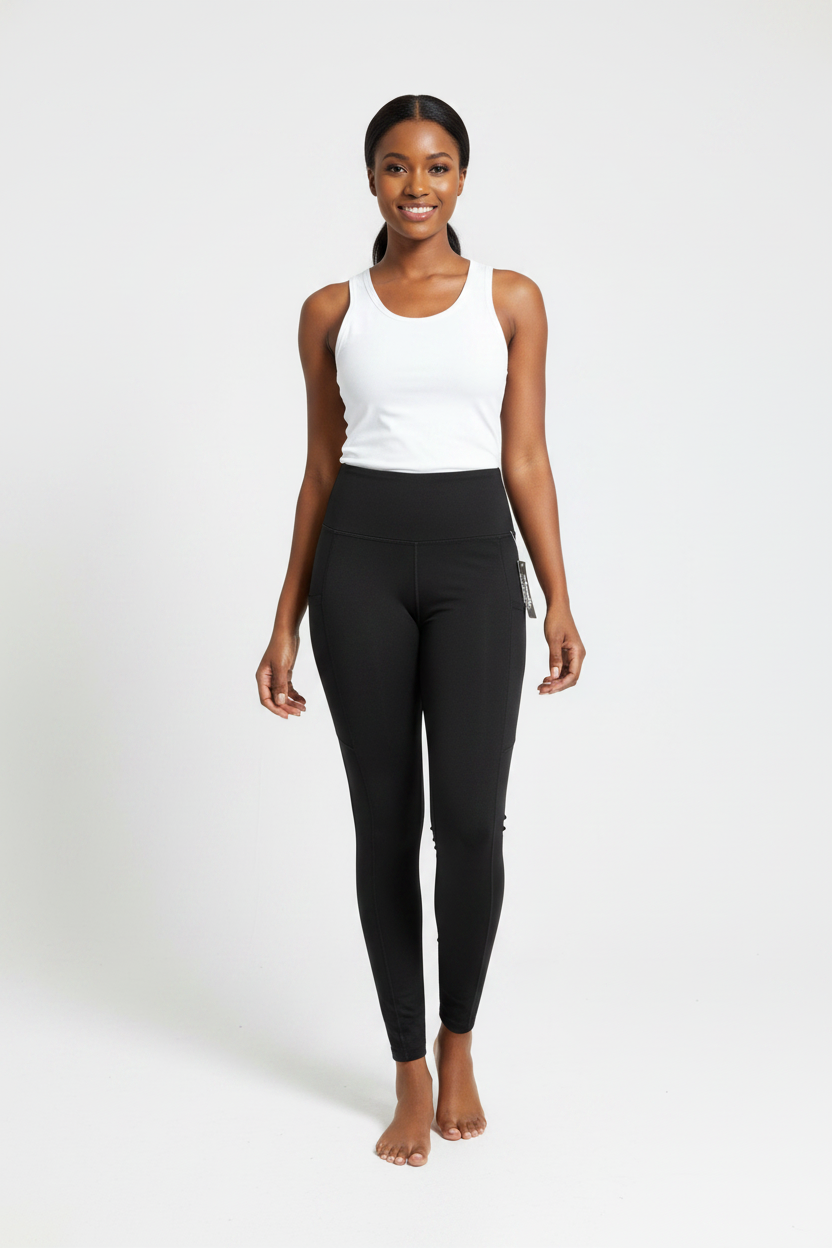 Ladies Waistband Yoga Workout Legging