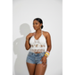 Bohemian Festival-Style Crochet Halter Crop Top