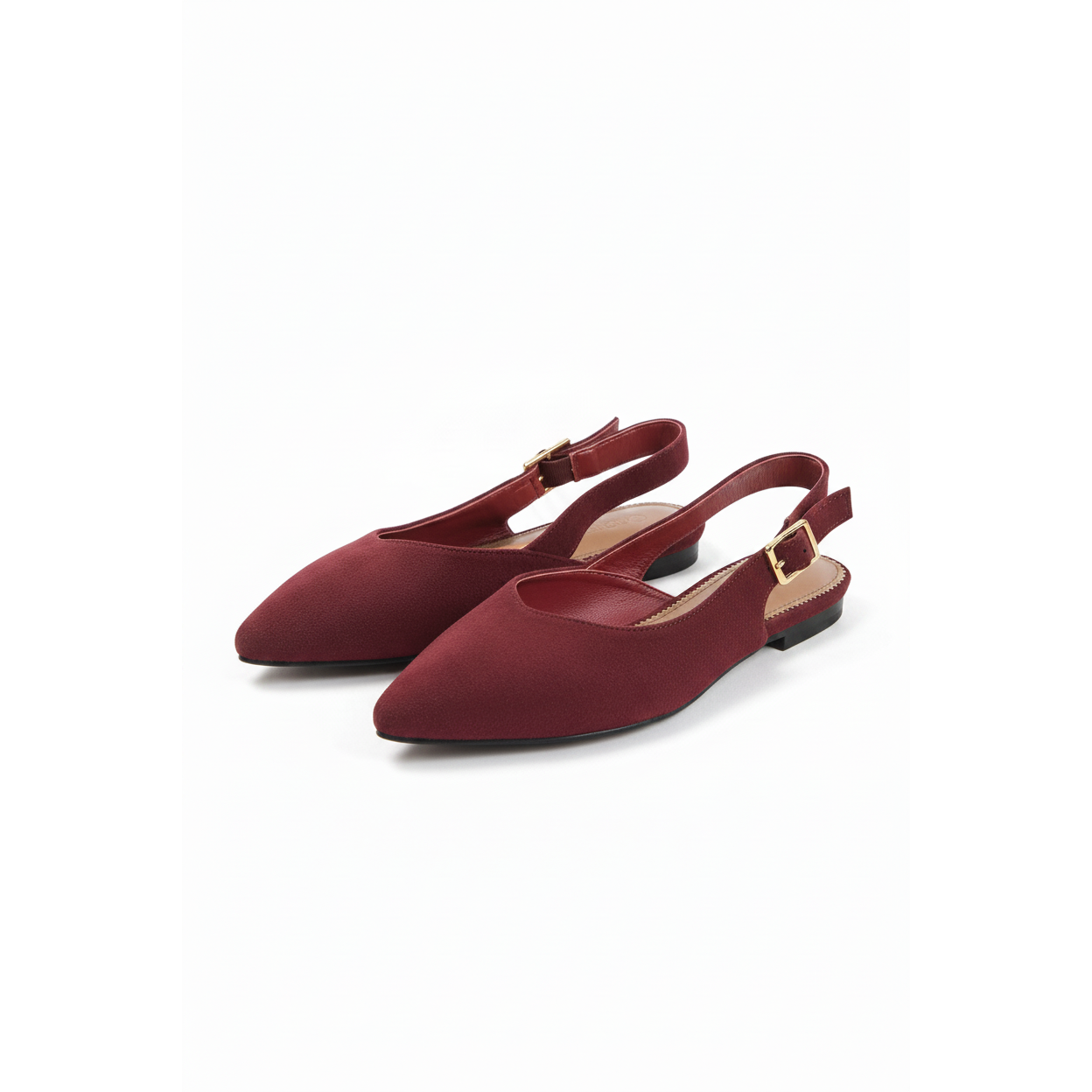 Sleek Pointed Faux Suede Pumps