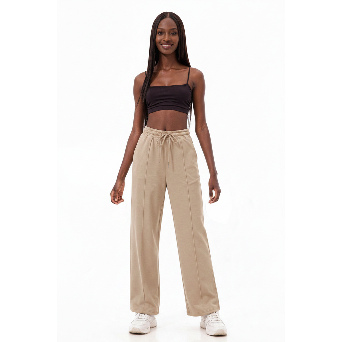 Women's Soft-Touch Wide-Leg Sweatpants