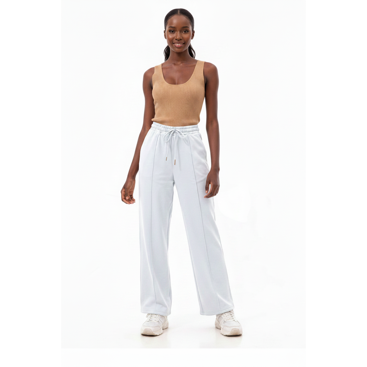 Women's Soft-Touch Wide-Leg Sweatpants