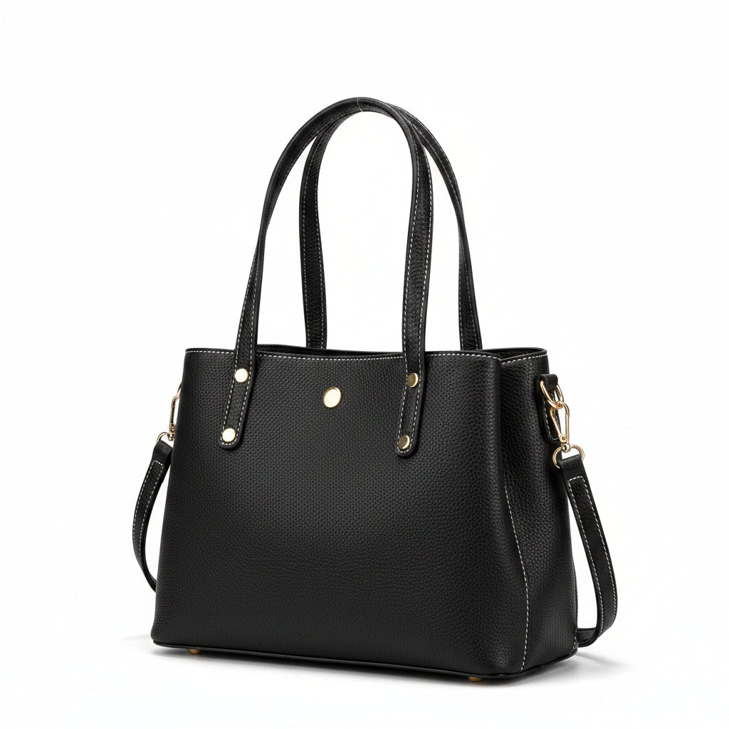 Stylish Multi Structured Top-Handle Tote Bag