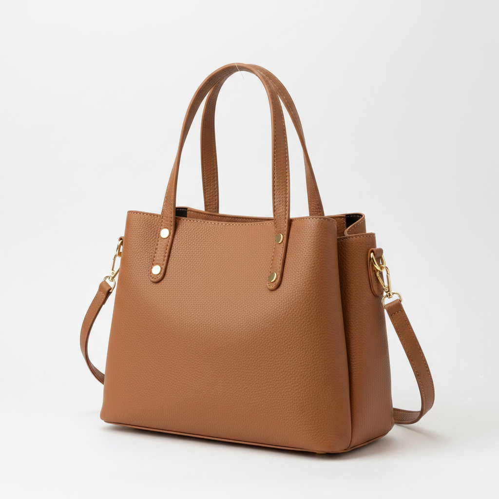 Stylish Multi Structured Top-Handle Tote Bag