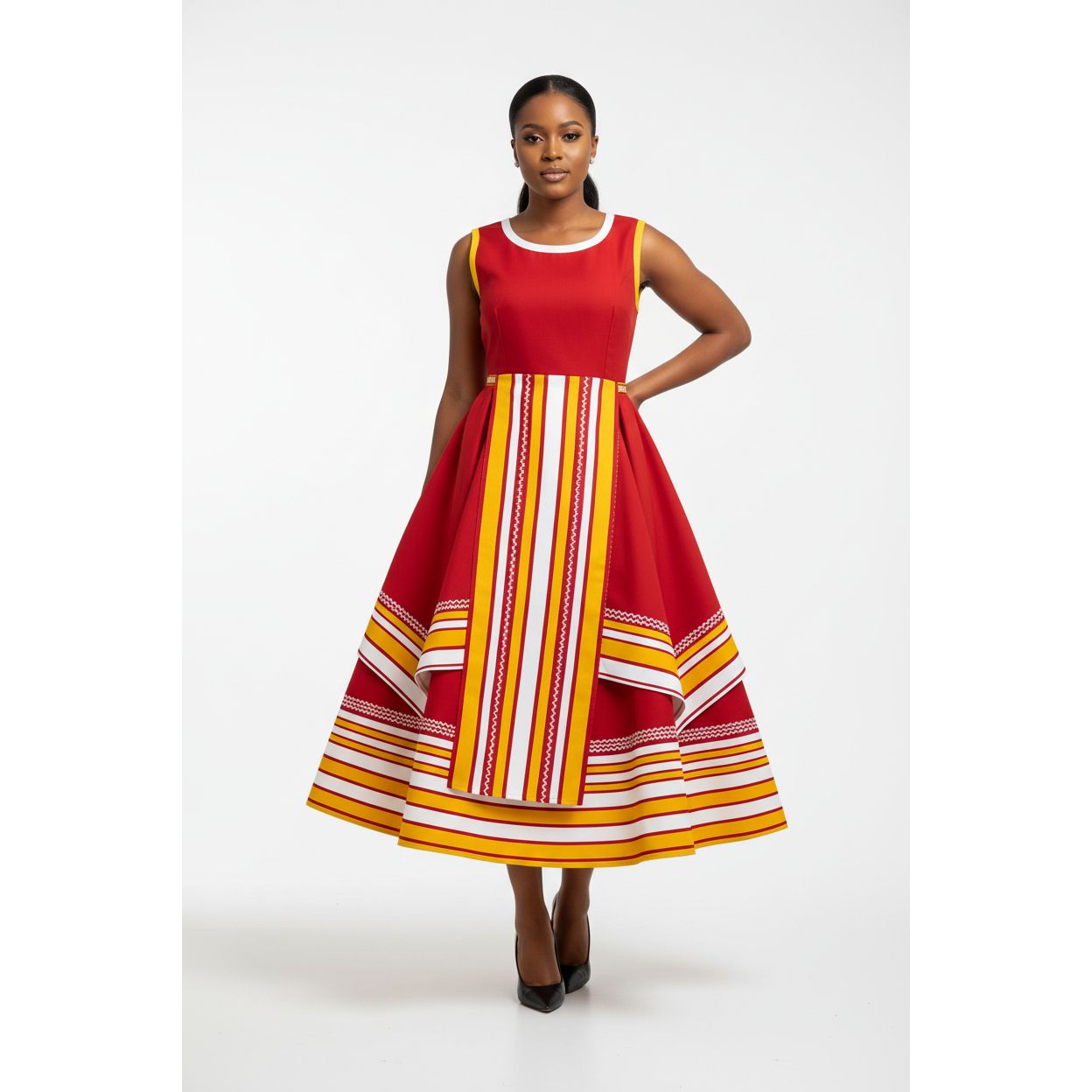 Plus Size Heritage Tribal Traditional Dress