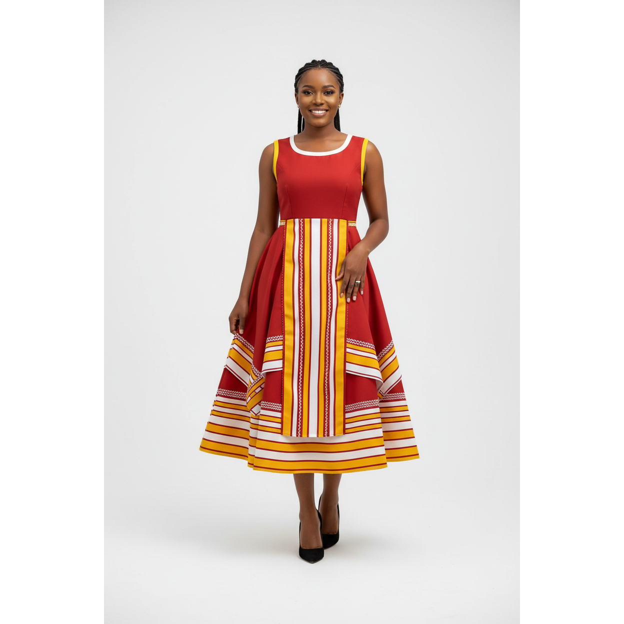 Plus Size Heritage Tribal Traditional Dress