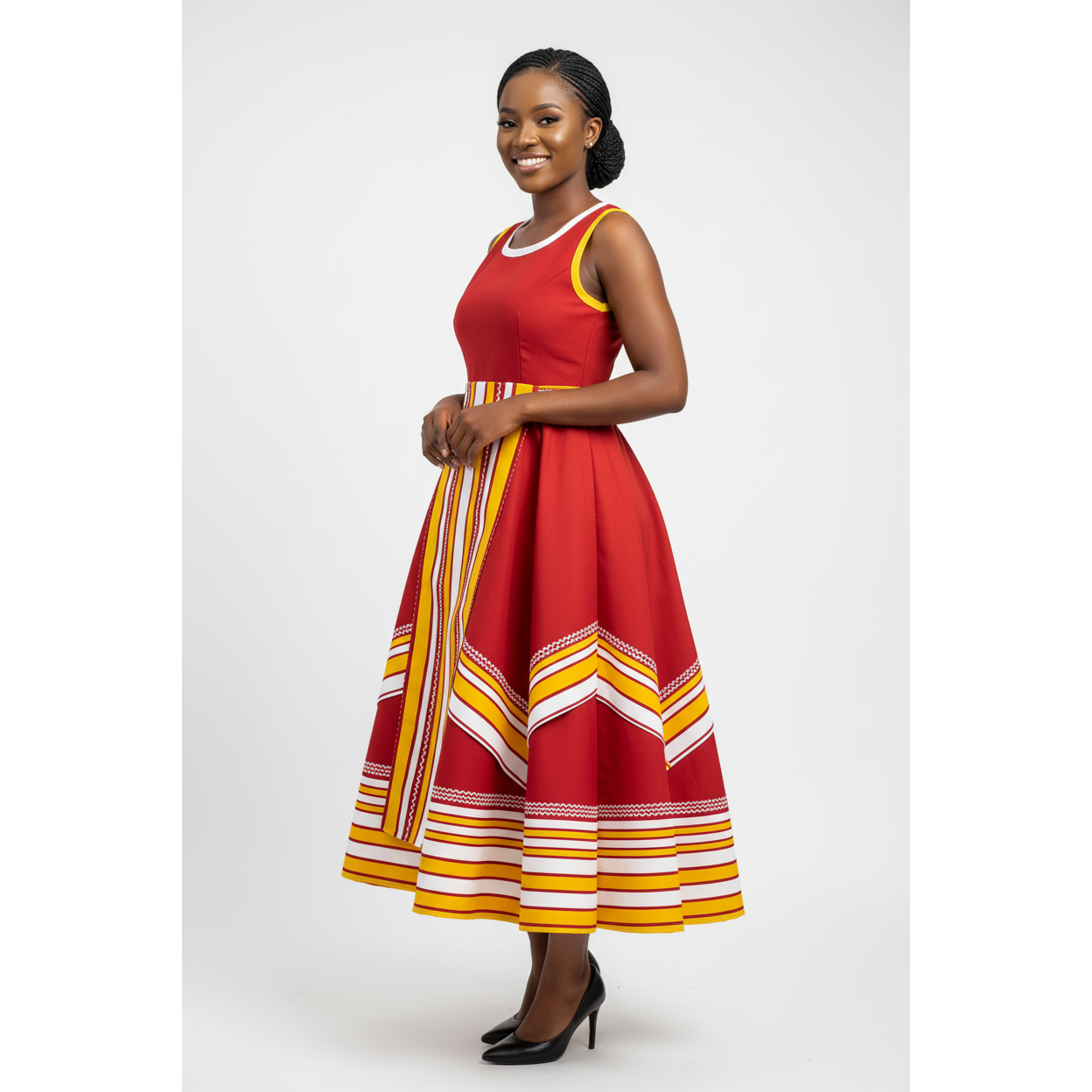 Plus Size Heritage Tribal Traditional Dress