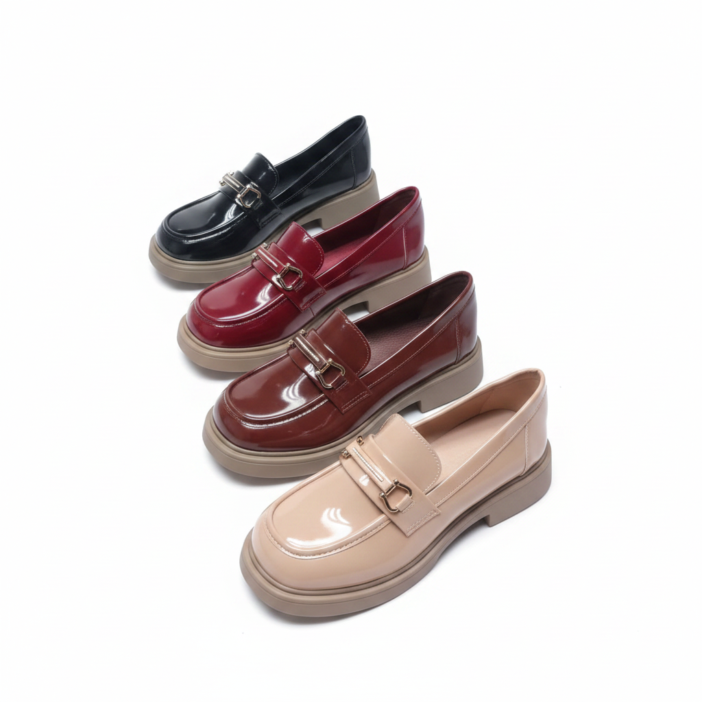 Platform Casual Loafers Shoes