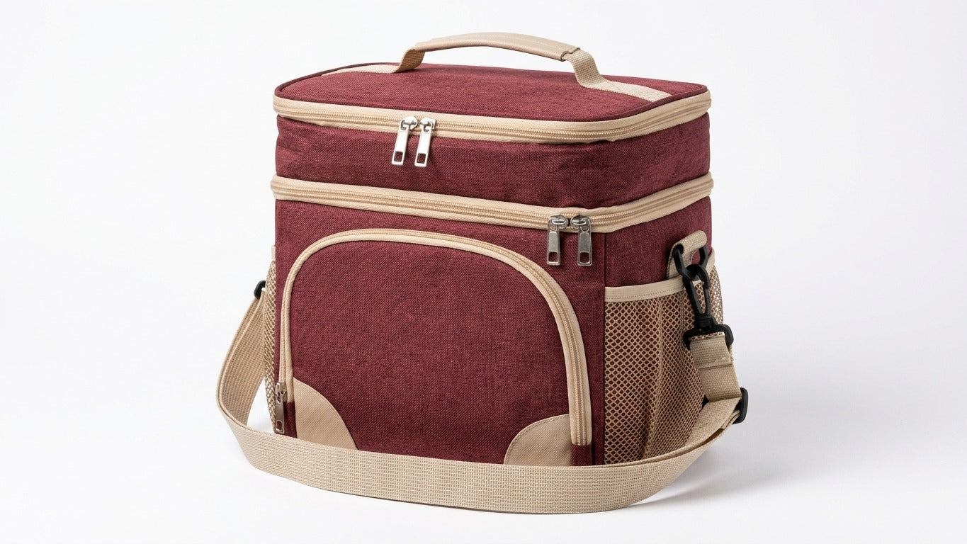Insulated Multi-Compartment Cooler Bag – Thermal Lunch & Picnic Bag