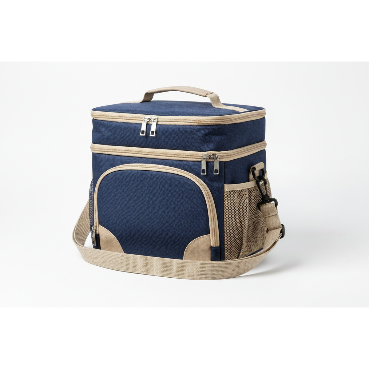 Insulated Multi-Compartment Cooler Bag – Thermal Lunch & Picnic Bag