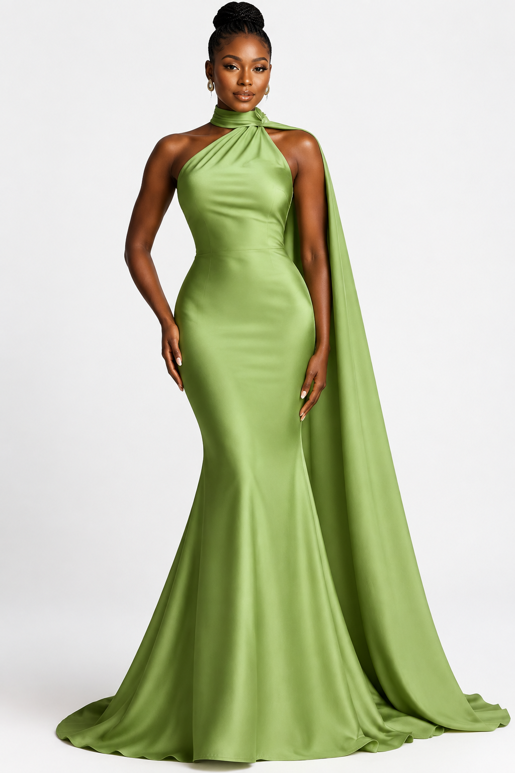 Women’s Luxury Formal Evening Gown – Elegant Tailored Maxi Dress
