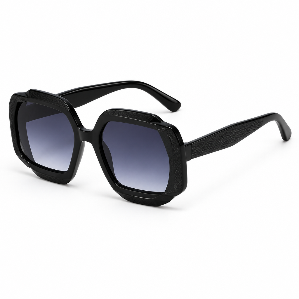 Oversized Polygonal Sunglasses for Women
