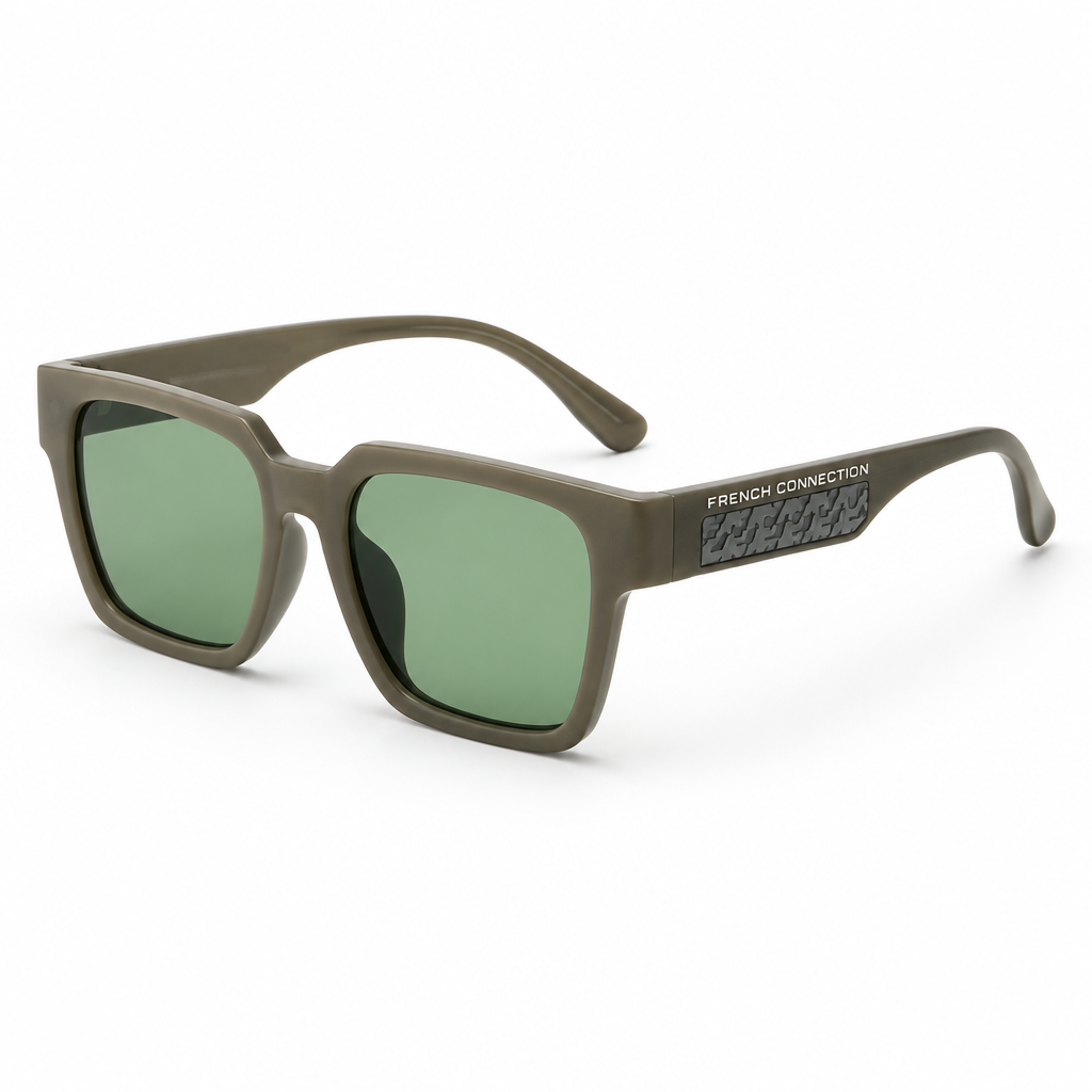 Oversized Square Sunglasses – Chunky Frame UV-Protective Fashion Sunglasses