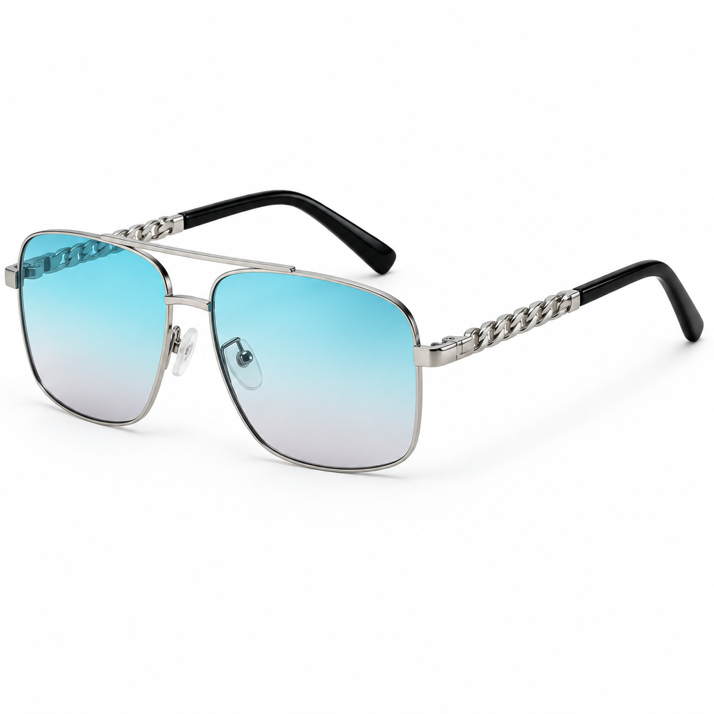 Gradient Lens Sunglasses – Gold & Tortoiseshell Fashion Frames