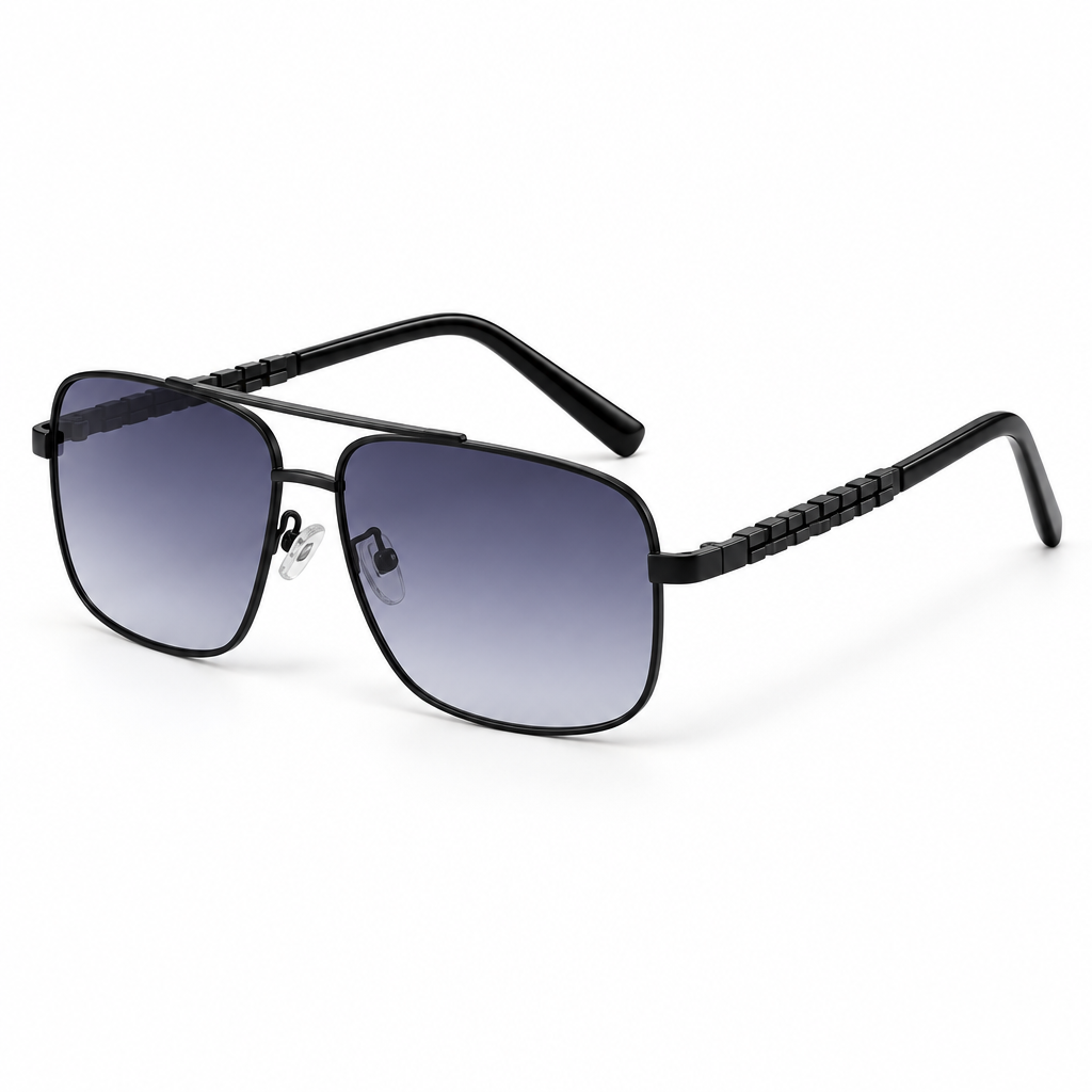 Gradient Lens Sunglasses – Gold & Tortoiseshell Fashion Frames