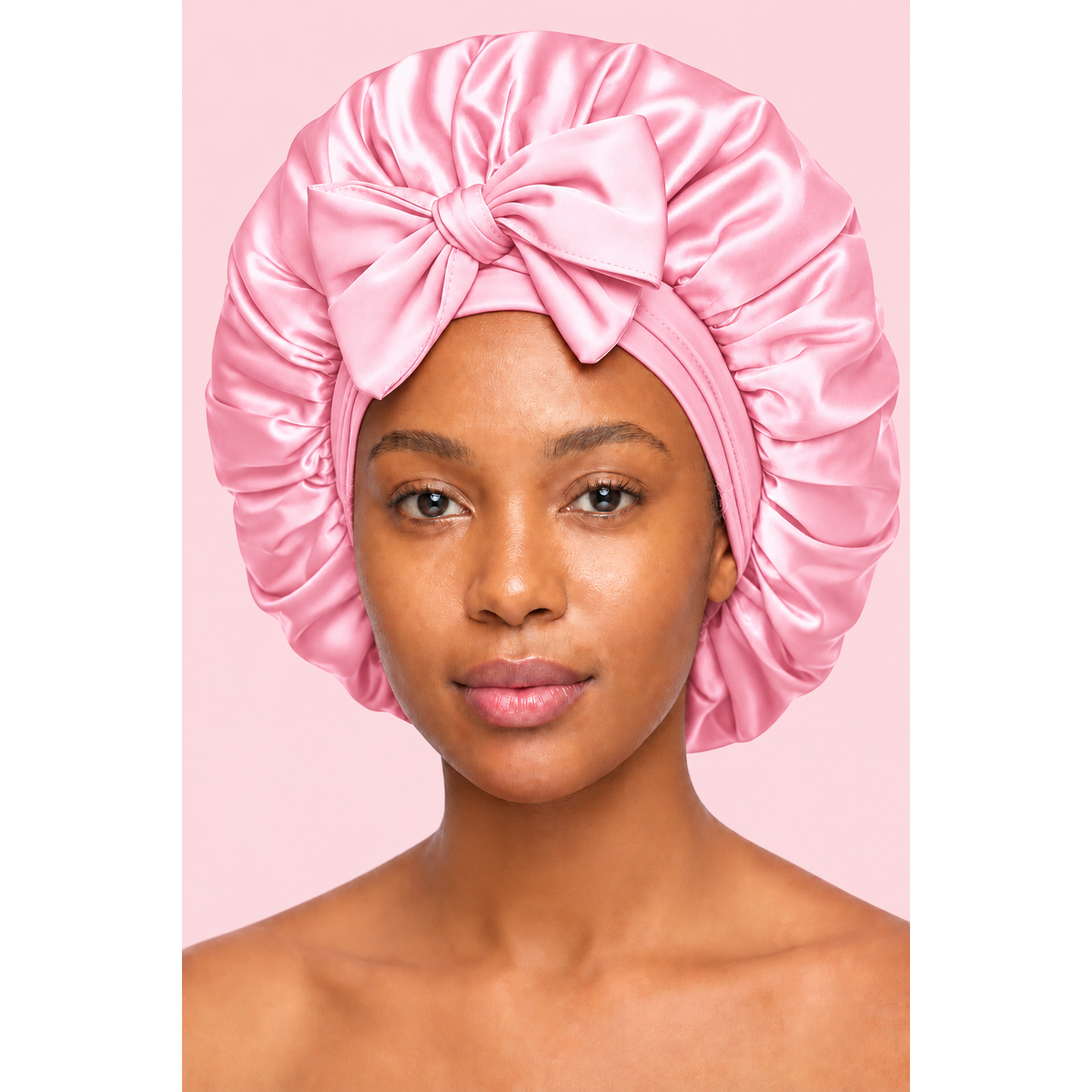 Satin Hair Bonnet for Braids, Locs & Curls – Anti-Frizz Sleep Bonnet