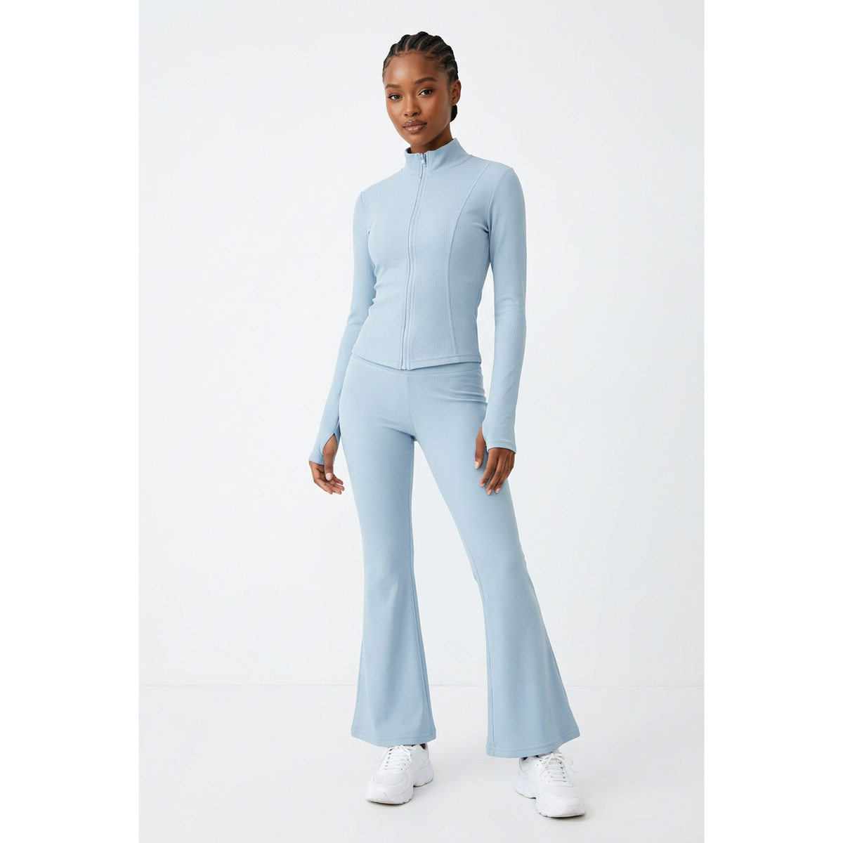 Two-Piece High-Stretch Activewear Pants Set