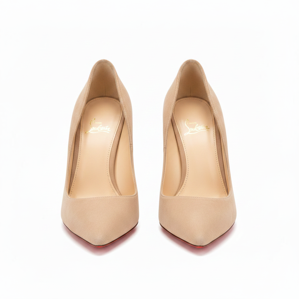 Elegant Pointed Toe Red Sole Shoe