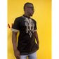 Mens African Vintage Embroidered T-Shirt