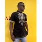 Mens African Vintage Embroidered T-Shirt