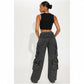 Woman’s Multi Pocketed Cargo Jeans