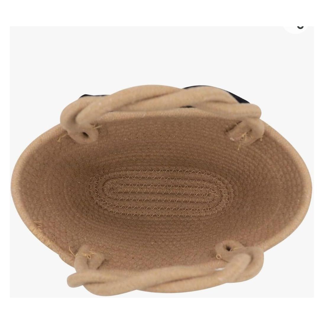 Bowknot Straw Beach Woven Handbag.