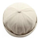Unisex Solid Color Flat-Top Hat.
