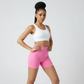 Sport Studio Wide Waistband Legging Shorts.