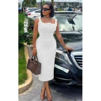 Sleeveless Bandage Bodycon Elegant Dress