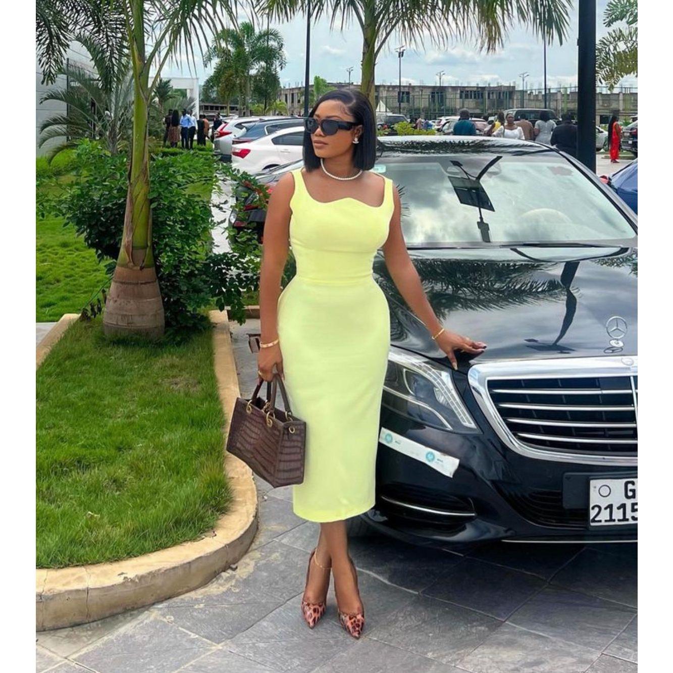 Sleeveless Bandage Bodycon Elegant Dress