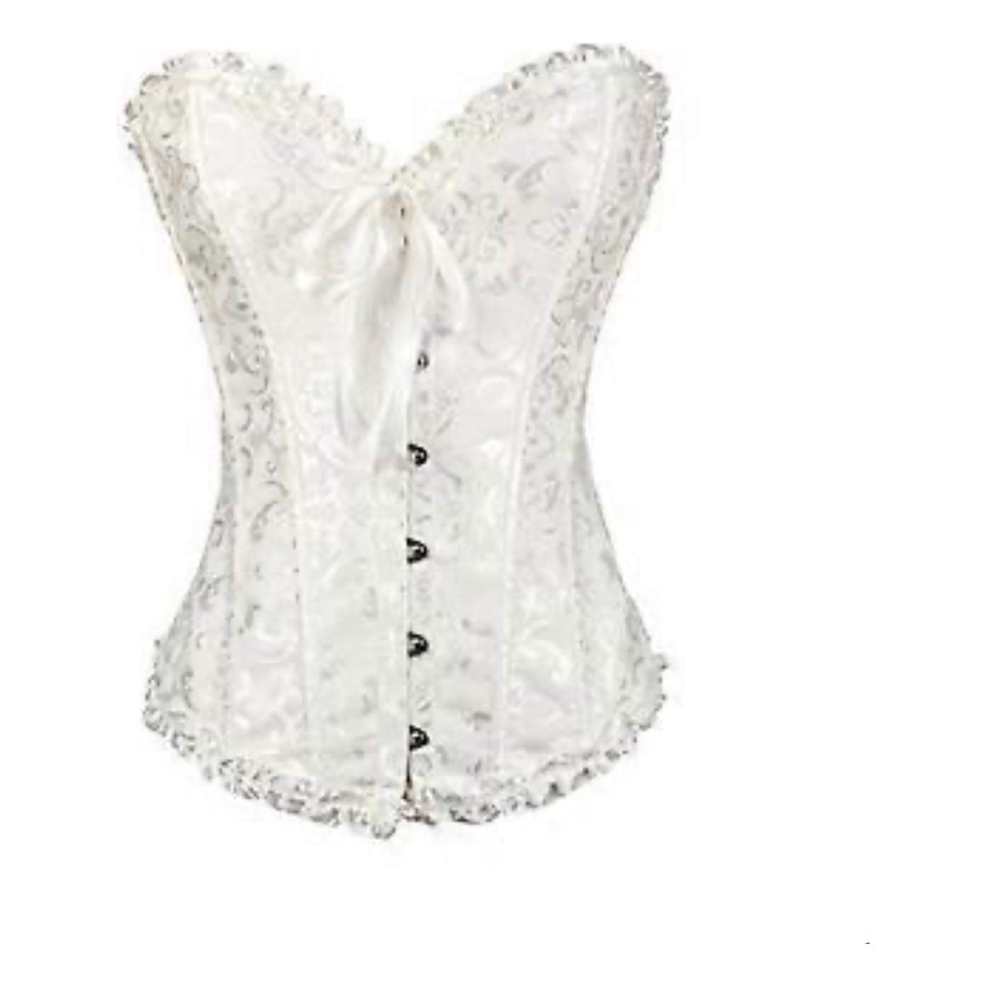 Plus Size Waist Training Corsets Bustier Top.