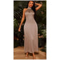 Halter Neck Sleeveless Backless Dress