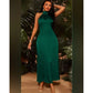 Halter Neck Sleeveless Backless Dress