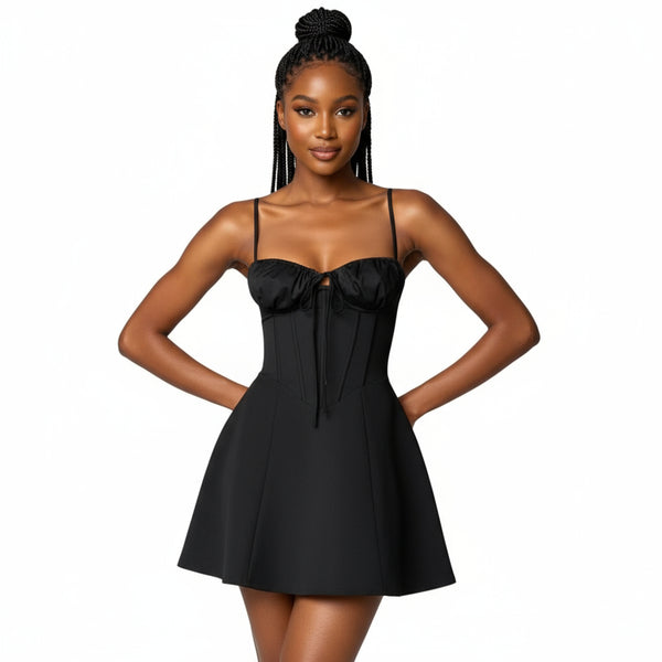 Sleeveless A-line Mini Dress. – YELLOW SUB TRADING