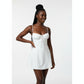 Sleeveless A-line Mini Dress.
